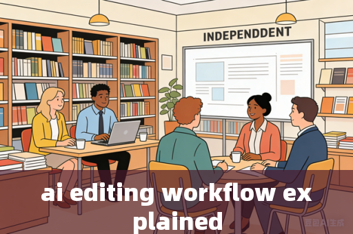 ai editing workflow explained